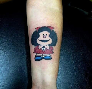 Tatuaje de Mafalda
