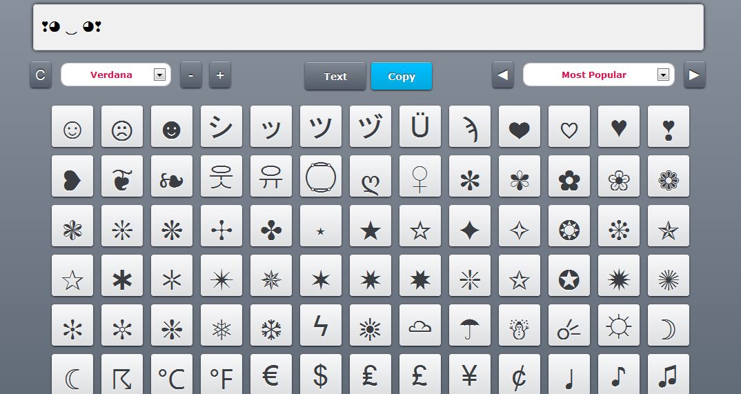 Living Online: Cool Symbols