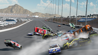 NASCAR The Game Inside Line Wreck 2013 Phoenix AI