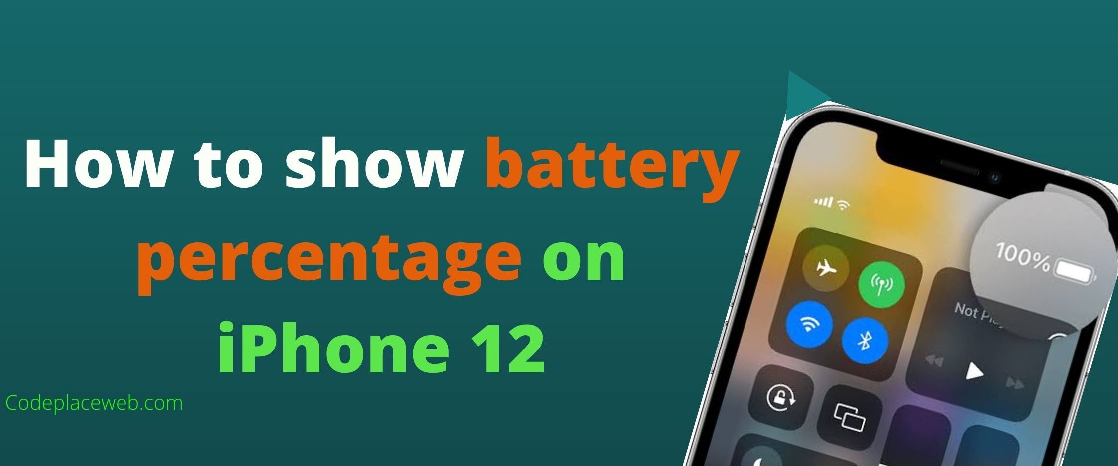how-to-show-battery-percentage-on-iphone-12