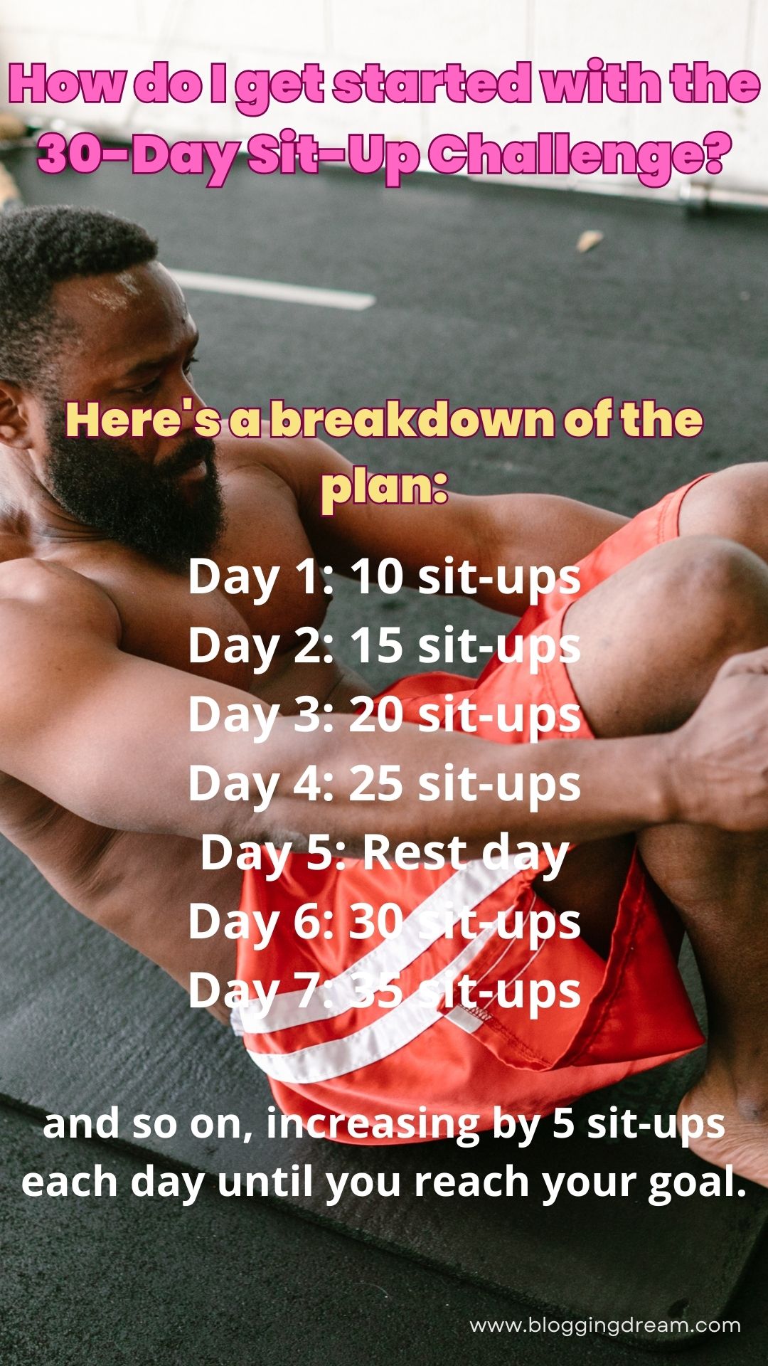30 Day Sit-Up Challenge: Transform Your Core Strength and Improve Your Health