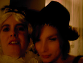 Madam MeMe poses with Jenna Feline