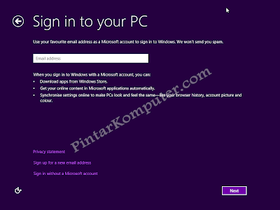 langkah langkah menginstall windows 8