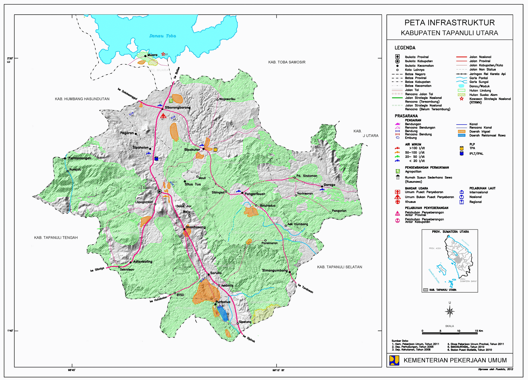  Peta  Kota Peta  Kabupaten  Tapanuli Utara