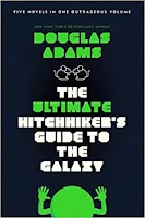 The Ultimate Hitchhiker’s Guide to the Galaxy by Douglas Adams (Book cover))