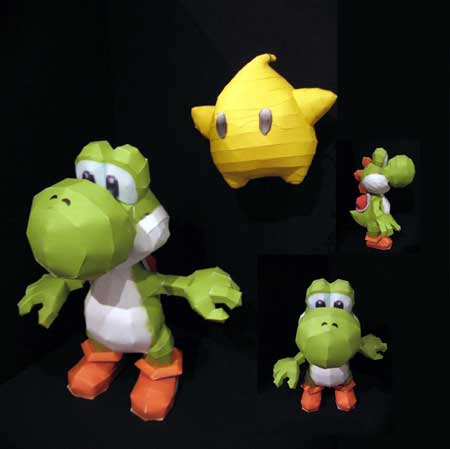 Yoshi Papercraft