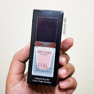 dandan alarin dessyrinata coba liquid blush pertama thailand make up nee cara review