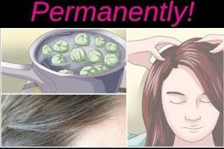 You Only Need One Ingredient To Get Rid Of White Hair Permanently!