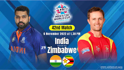 T20 World Cup ZIM vs IND Match prediction - Criclines