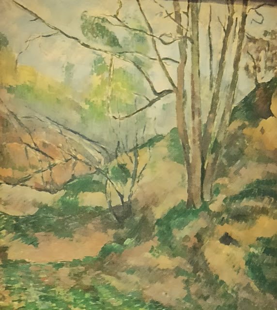 Undergrowth by Cezanne