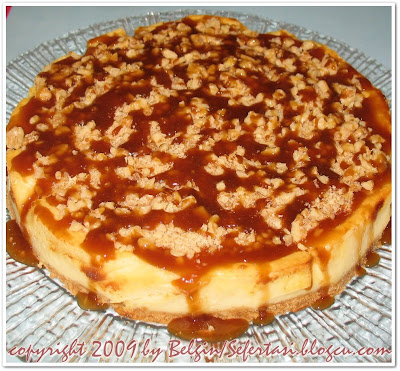 KARAMELLİ CHEESECAKE TARİFİ