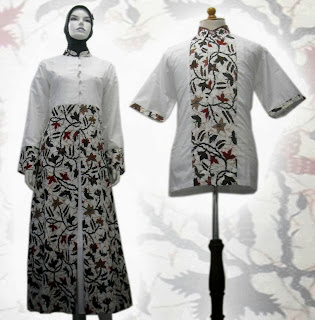 Model Desain Baju Batik Couple Pria Wanita Terbaru | Info Terbaru 2015