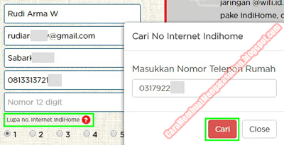 akun wifi id indihome