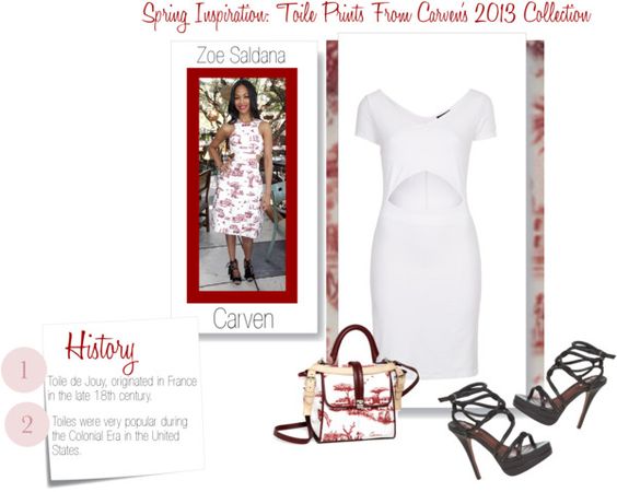 Spring Inspiration - How to Incorporate Toile Prints Into Your Spring Wardrobe www.toyastales.blogspot.com #ToyasTales #toile