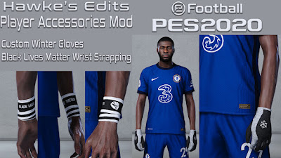 PES 2020 Player Accessories Mod by Hawke