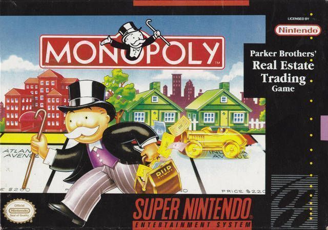 Roms de Super Nintendo Monopoly (USA) INGLES descarga directa