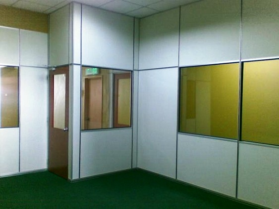 Details of gypsum  board  partition  system