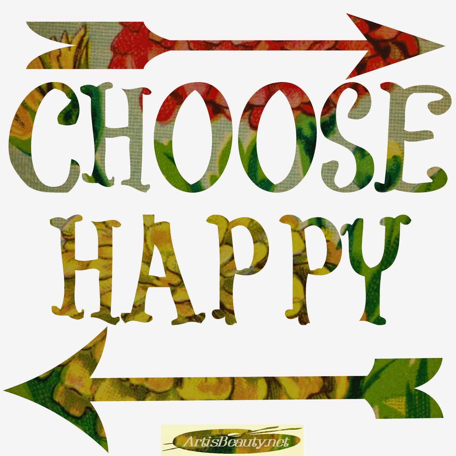 ART IS BEAUTY: "Choose Happy" and "Lets go on an Adventure ...