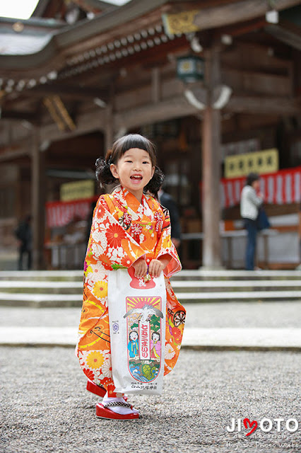 白山比咩神社での七五三の出張撮影