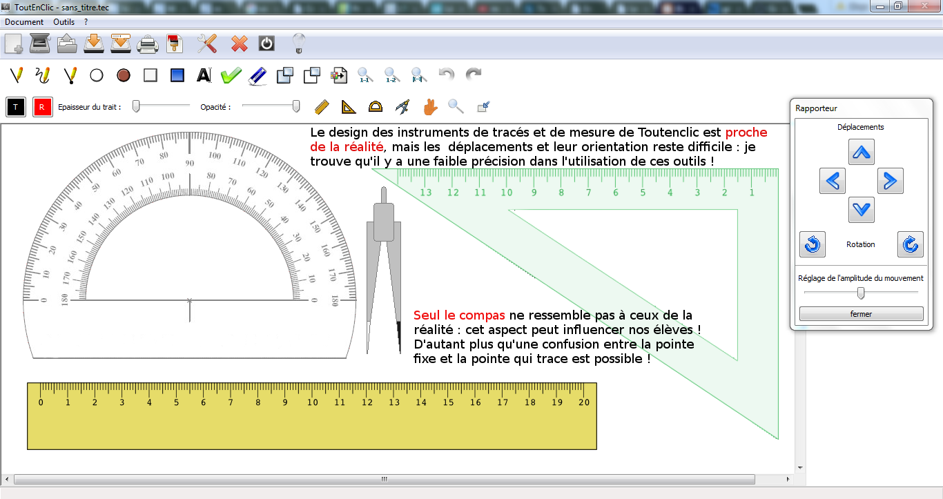 2 ne peut pas effacer la page il faut fermer la fenªtre pl¨tement en cliquant sur la croix rouge dans la barre de menu