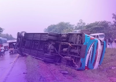 Bus Sahabat Mengalami Kecelakaan di Tol Cipali, 2 Orang Tewas