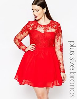 ¿Cómo vestir de rojo en navidad siendo plus size?