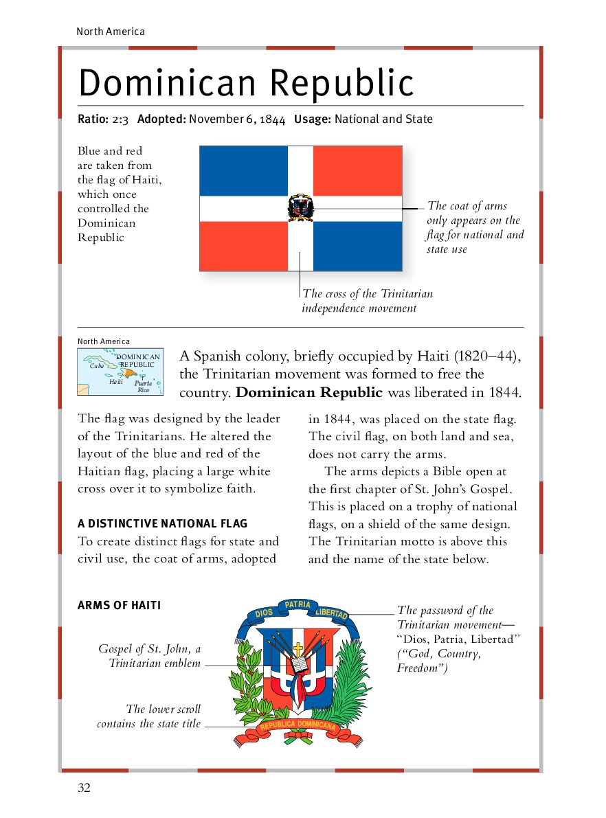 Dominican Republic flag 