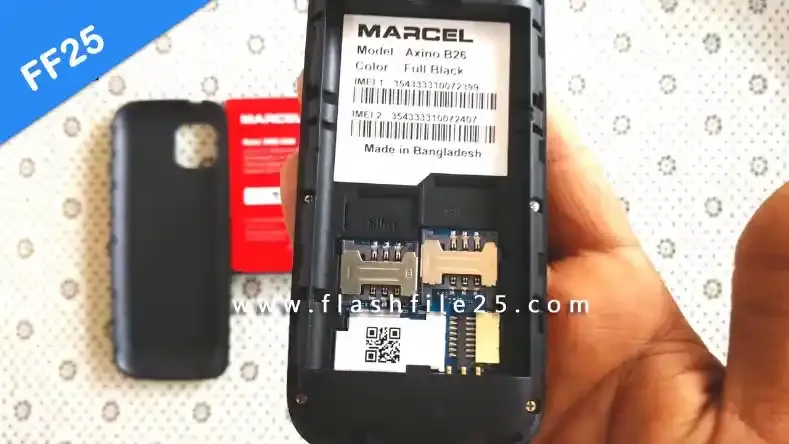 Marcel Axino B26 Flash File Firmware