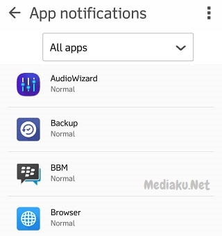 Cara Mematikan Notifikasi Di BBM Versi Terbaru