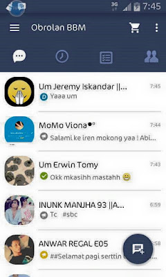 BBM LINE Versi 2.9.0.49 (Back Up Sticker)