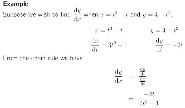 PARAMETRIC FUNCTION DIFFERENTIATION - Math2ever™  place 