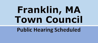 NOTICE OF PUBLIC HEARING FRANKLIN, MA: NEW ALL ALCOHOLIC BEVERAGES RETAIL PACKAGE STORE LICENSE MADD Deli, Inc. d/b/a Dacey’s Market and Deli