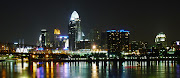 Cincinnati, Ohio at night on the banks of the Ohio Riverone of my most .