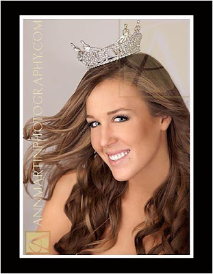 beauty queen pagent crown headshot Kira Morris