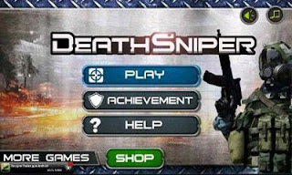 Screenshots of the Death Sniper for Android tablet, phone.