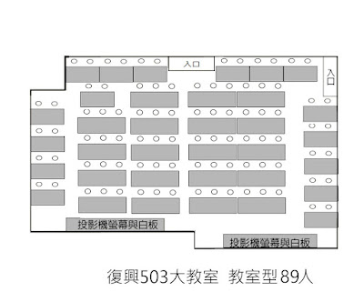 台北忠孝復興站教室租借推薦-台北微風廣場復興教室-503教室圖片