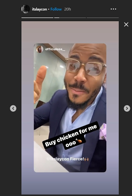 BB Naija: Check Out Moment Laycon Was Caught Begging Ozo To Buy Him Chicken