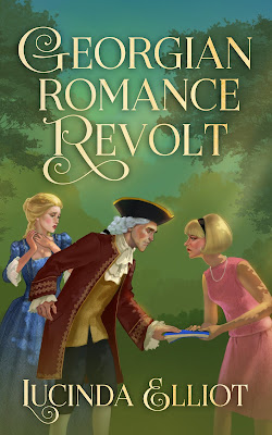 Cover of Georgian Romance Revolt by Lucinda Elliot