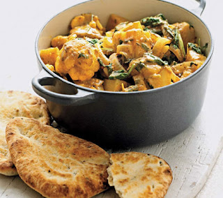 cauliflower and potato curry recipe