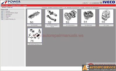 IVECO Power Trucks and Buses [02.2018] Parts Catalog