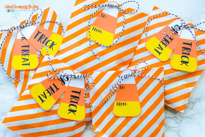 Candy Corn Gift Tags