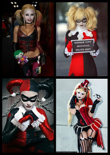 Joker original harley quinn costume girls