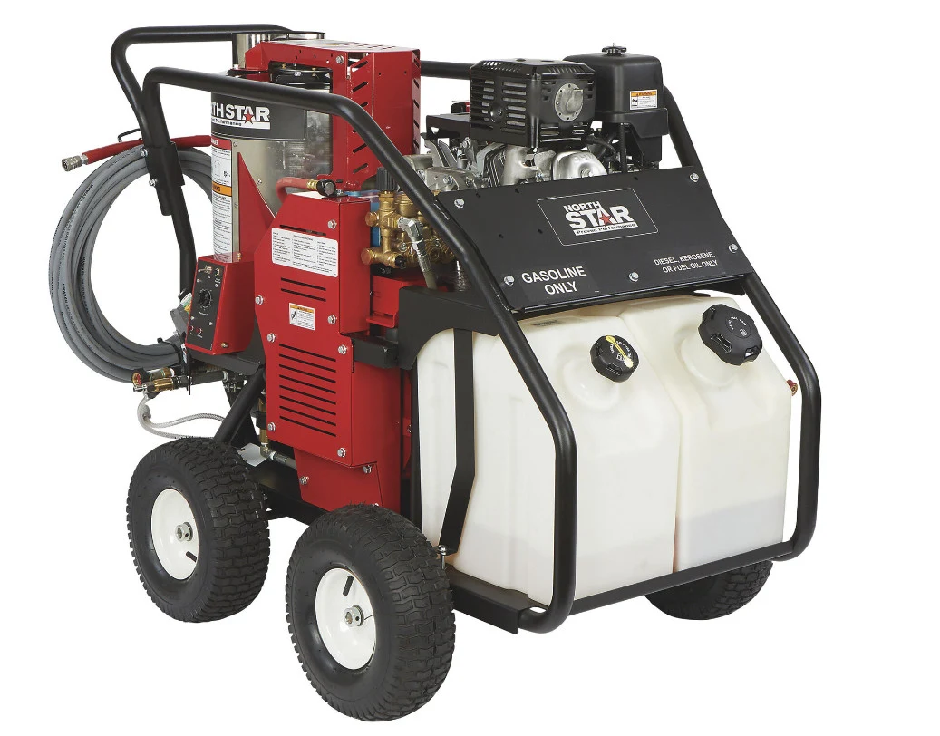 Northstar Hot Water Pressure Washer with Wet Steam-3500 PSI, 3.5 GPM, 157117