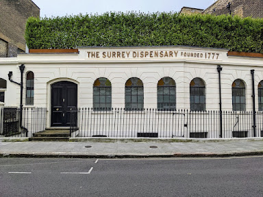 Things to do near Tower Bridge: Photograph the Surrey Dispensary in Bermondsey