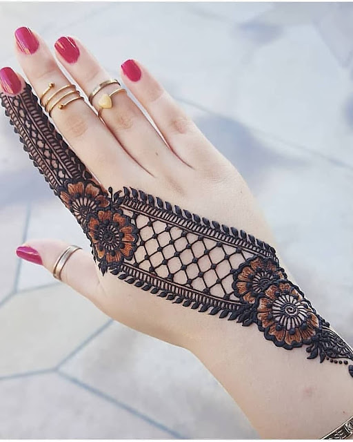 New Fingers Mehndi Design Easy and Beautiful Stylish Pics - WallpaperDPs