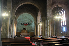 Gothic church of Sant Pere de les Puelles in Barcelona