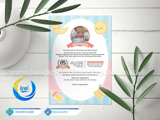 Download Template Undangan Aqiqah Format CorelDRAW