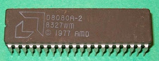 INTEL D8080A CDIP-40 8-Bit Microprocessor