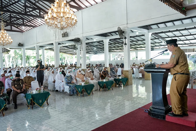 Satu Bulan Menjelang Berangkat, Ratusan CJH Mengikuti Kegiatan Manasik Haji