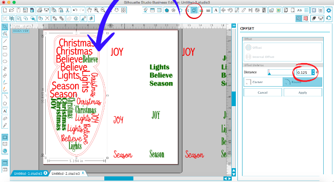 How to create a frame border in Silhouette Studio